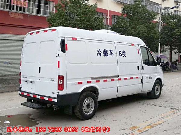 江鈴特順冷藏車，江鈴特順面(miàn)包型冷藏車，江鈴面(miàn)包冷藏車