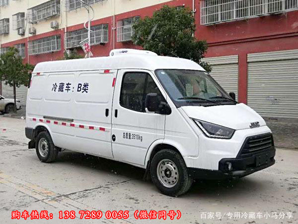 江鈴特順冷藏車，江鈴特順面(miàn)包型冷藏車，江鈴面(miàn)包冷藏車